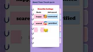 Boost Your Vocab ep 12 #english #learningenglish #selfstudy #vocabulary #languagelearning