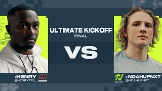 Madden 23 | Henry vs Noah | MCS Ultimate Kickoff Final | HISTORY IN THE MAKING!!! 👑