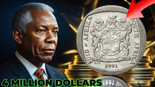 2 rand coin from South Africa 1991 |worth | value | history and More information Description