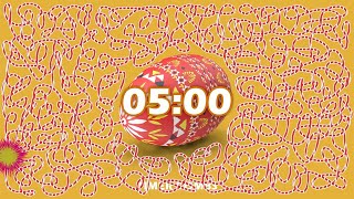 5 Minute Easter Egg 🥚 Timer Bomb 💣 | Happy Easter