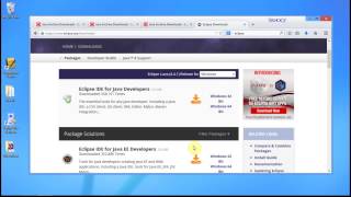 Java: 1 : Install Java 7 SE JE, JDK, Eclipse