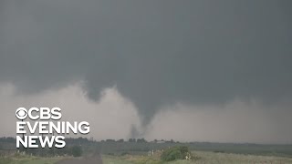 Dangerous tornadoes hit Oklahoma