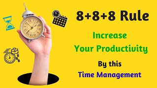 Power of 8+8+8 Rule🌟 | Learn time management⏰ |