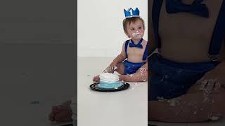 Beckhams cake smash photoshoot!!! Bittersweet moment🥹