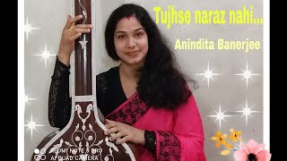 Tujhse Naraz nehi zindagi II Lata Mangeskar|| By Anindita Banerjee II Hindi song
