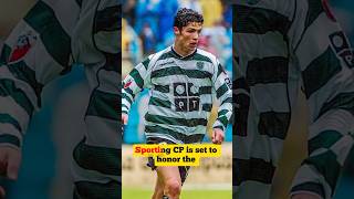 Sporting Has Designed A Special Jersey, A Tribute To Cristiano Ronaldo 😱 ll #ronaldo #shorts #cr7