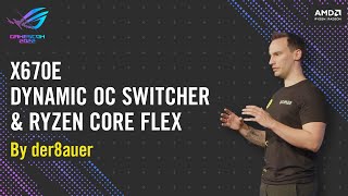 ROG Gamescom 2022-Exclusive: Dynamic OC Switcher \u0026 Ryzen Core Flex for X670E #ROGGamescom22 #X670E