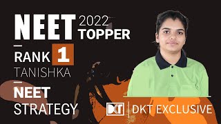 Rank 1 NEET (UG) 2022 | Tanishka's Strategy To Crack NEET | रैंक 1 नीट 2022 तनिष्का की स्ट्रेटेजी