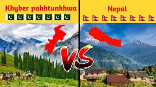 Khyber Pakhtunkhwa (KPK) vs Nepal full  comparison based on facts | Pakistan vs Nepal