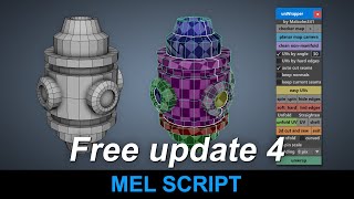 Fastest and Easiest Way to UV Map in Maya - Free Update 4