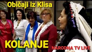 Kolanje - Narodni običaji iz Klisa