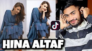 Hina Altaf TikTok Video's _ Reaction | Pakistani Actress TikTok Videos | Hina Altaf New Tiktok