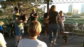 Cutting Bracken jamming with The Grace Drum Circle, Heritage Park Barrie 2011.