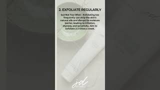 Did you know that EXFOLIATION enhances the absorption of skincare products?