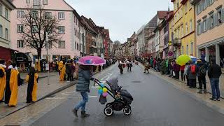 Stadtkapelle Rottweil Fasnet 2020 in der unteren Hauptstraße