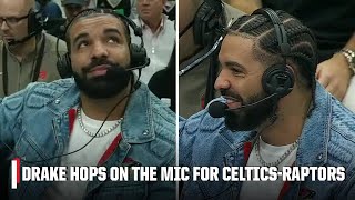 Drake called the end of Celtics-Raptors 🤣 | NBA on ESPN