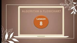 Class-5th || Computer|| ch-8 = Algorithm & Flowchart