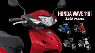 New Honda Wave 110i 2021 Model All Color Variant and Features