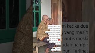 Momen Romatis Kakek nenek Yg Hampir Menyentu Umur 100 Tahun #viralvideo #viral #jakartaviewid