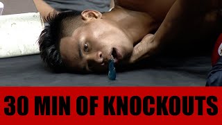 30 Minutes Of SAVAGE Muay Thai & Kickboxing Knockouts!