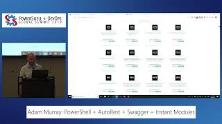 PowerShell+ 2019 - PowerShell + AutoRest + Swagger = Instant Modules by Adam Murray