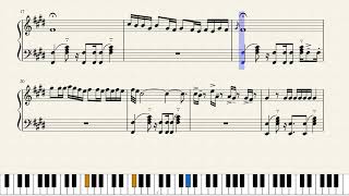 Bazzi - Mine Piano Solo Arrangement