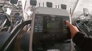 Precor EFX Elliptical Manager Mode