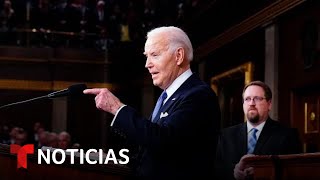 Biden no mencionó a Trump en su discurso pero sí lo atacó | Noticias Telemundo