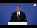 president ilham aliyev attended official opening ceremony of 27th caspian oil u0026 gas exhibition