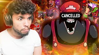 UNE FIN INATTENDU !  - Mario FNF PORT V2 Cancelled Build