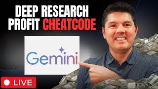 🔴LIVE Bill McIntosh Show: How To Use Gemini Deep Research To Drive FREE Traffic To Your Website