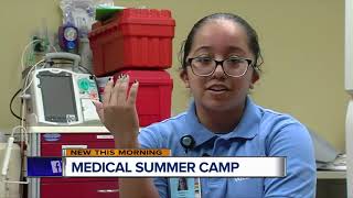 Teens attend medical summer camp at West Boca Medical Center