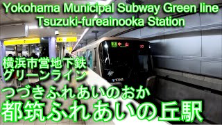 【名前の由来は同名施設から】都筑ふれあいの丘駅に潜ってみた　横浜市営地下鉄グリーンライン Tsuzuki-fureainooka station