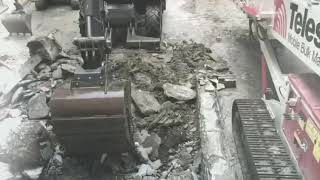 Scavo in spazi ristretti PROGER DEMOLITION