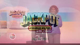 Jackpot Triple Play and Fantasy 5 20210720