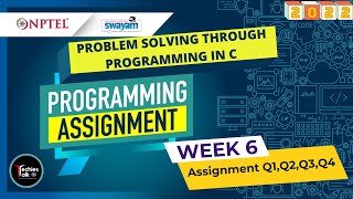 NPTEL Problem solving through Programming In C WEEK 6 Programming Assignment Solutions | Swayam 2022