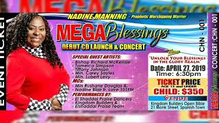 Mega Blessings Conference and Concert Ad