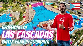 LAS CASCADAS WATER PARK IN AGUADILLA REOPENED! | One of the LARGEST water parks in Puerto Rico!