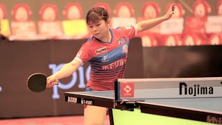 【卓球 Tリーグ公式】平野美宇 vs 木村香純 T FINAL GAME 日本生命レッドエルフvs木下アビエル神奈川Miu Hirano vs Kasumi Kimura