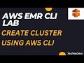 Create AWS EMR Cluster Using AWS CLI and Submit job