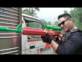 ltt nerf war seal x nerf guns are suddenly attacked by dr. lee squid game army doomsday party