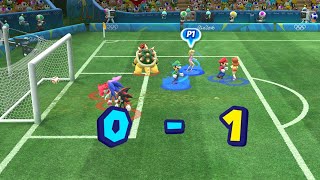 Mario and Sonic at the Rio 2016 Olympic Games Football: Mario Lugi Peach Daisy
