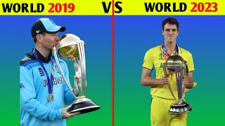 ICC ODI world cup 2019 vs world cup 2023 full comparison