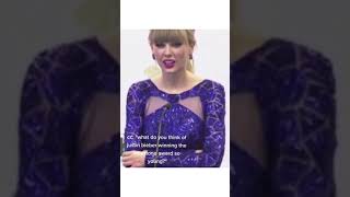 When Taylor Swift Was Asked About Justin Bieber | Insta - goomselly #shorts
