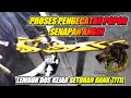 Proses Pengecatan || Popor Senapan Angin || segala motif || Lembur kejar setoran || SAJIWO HUNTER