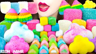 【ASMR】MARSHMALLOW PARTY💖 CRUNCHY MEGA MARSHMALLOW,CLOUD MARSHMALLOW MUKBANG 먹방 ATING SOUNDS