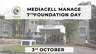 7th Foundation Day || 3rd October 2023 || MediaCell MANAGE