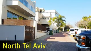 Israel, Walk in North Tel Aviv. Revivim neighborhood
