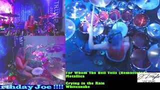 METAL DRUM COVERS STREAMS JBOYLE BIRTHDAY  #drummer #livedrums #fypシ゚viral #trump