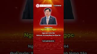 Bí thư Thành ủy Hà Nội Nguyễn Duy Ngọc làm Trưởng Ban Tổ chức Trung ương | THƯ VIỆN PHÁP LUẬT